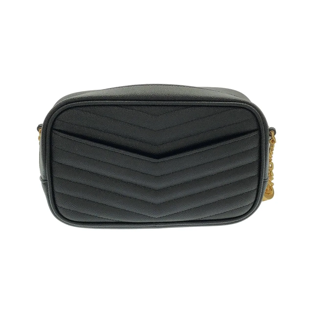 SAINT LAURENT 618057 1GF01 肩背包 黑色 中古品A - 縮圖 2