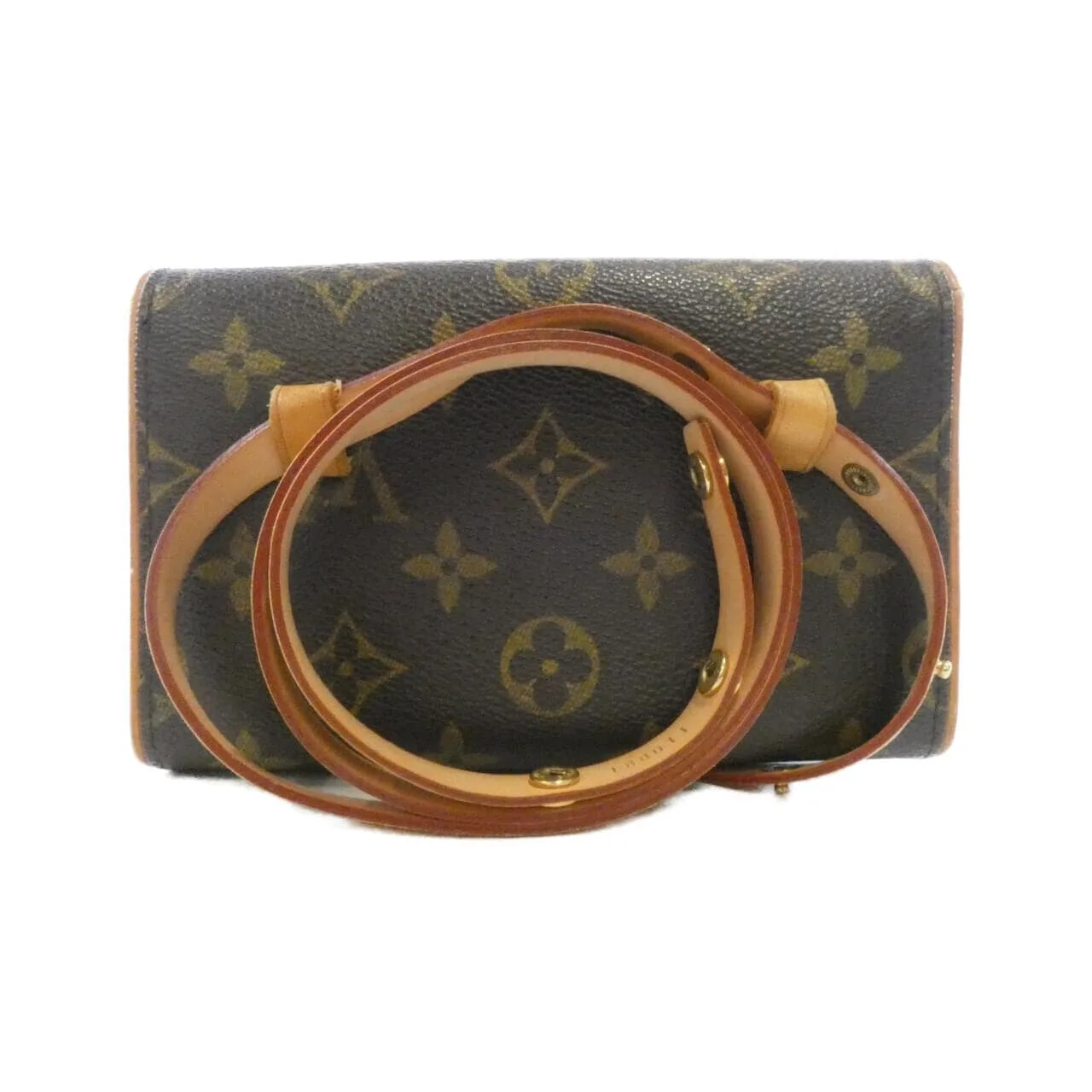 LOUIS VUITTON Pochette M51855+M67304 Belt Monogram 2