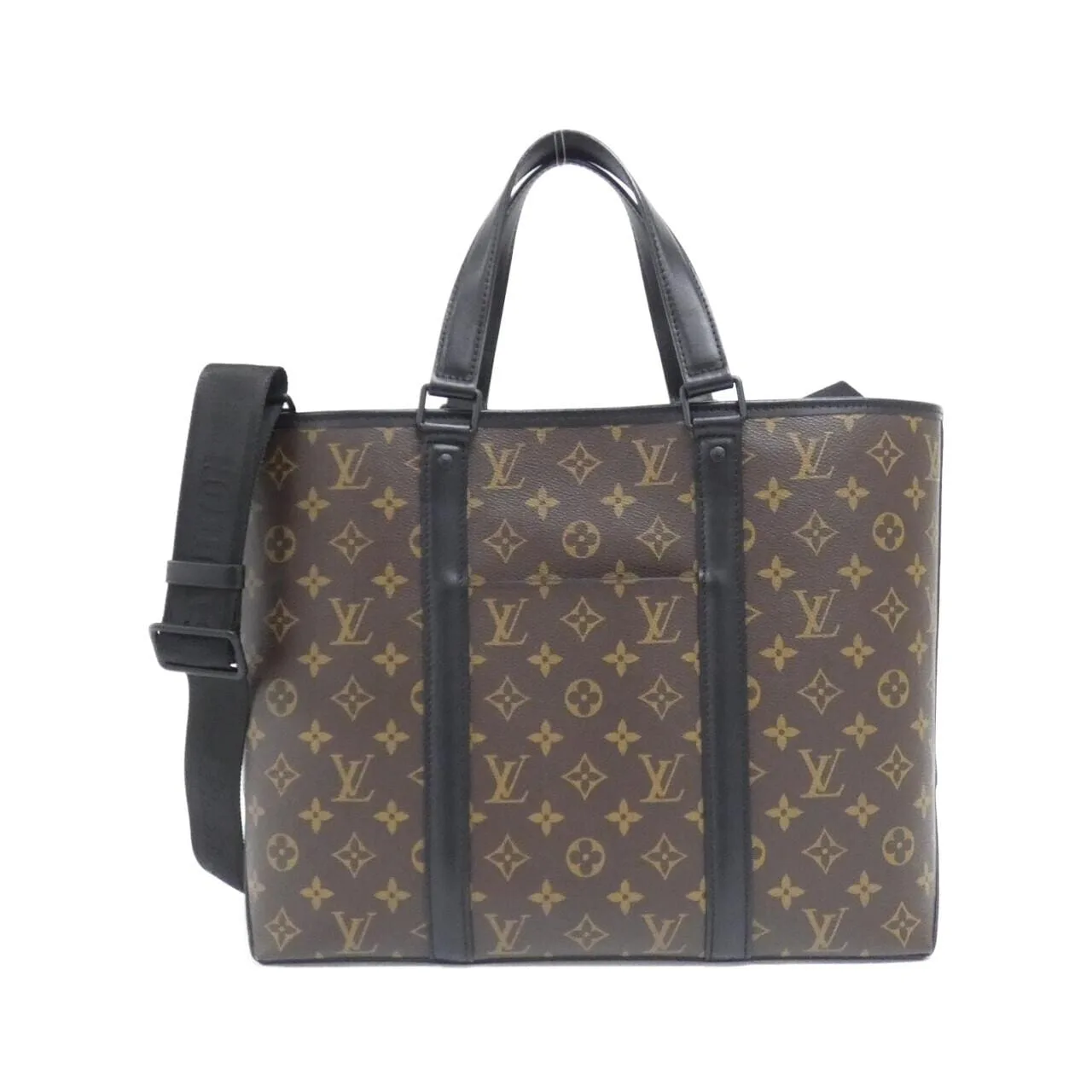 LOUIS VUITTON M45734 Tote Monogram Black