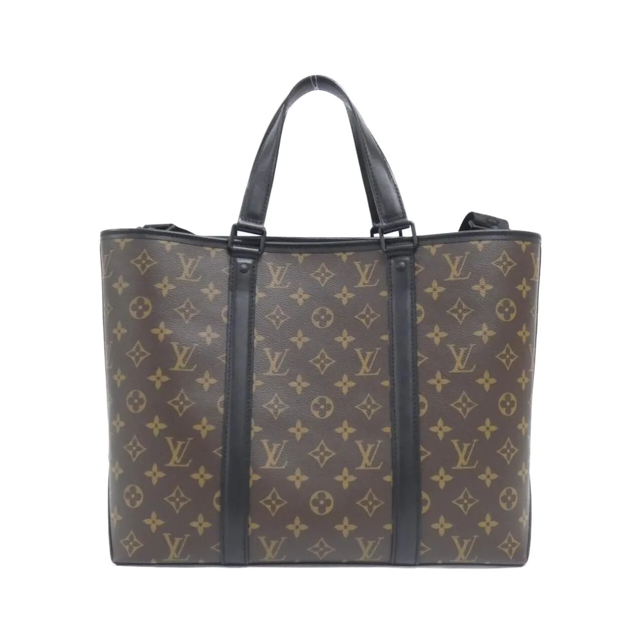 LOUIS VUITTON M45734 Tote Monogram 黑色 Monogram 中古品A - 縮圖 2