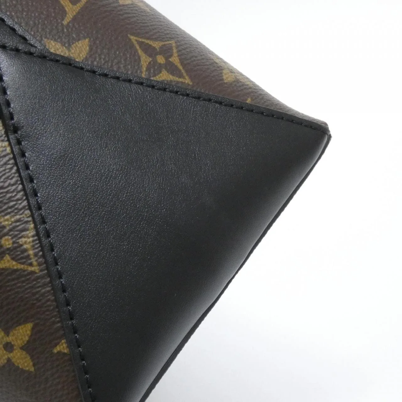 LOUIS VUITTON M45734 Tote Monogram 黑色 Monogram 中古品A - 縮圖 4