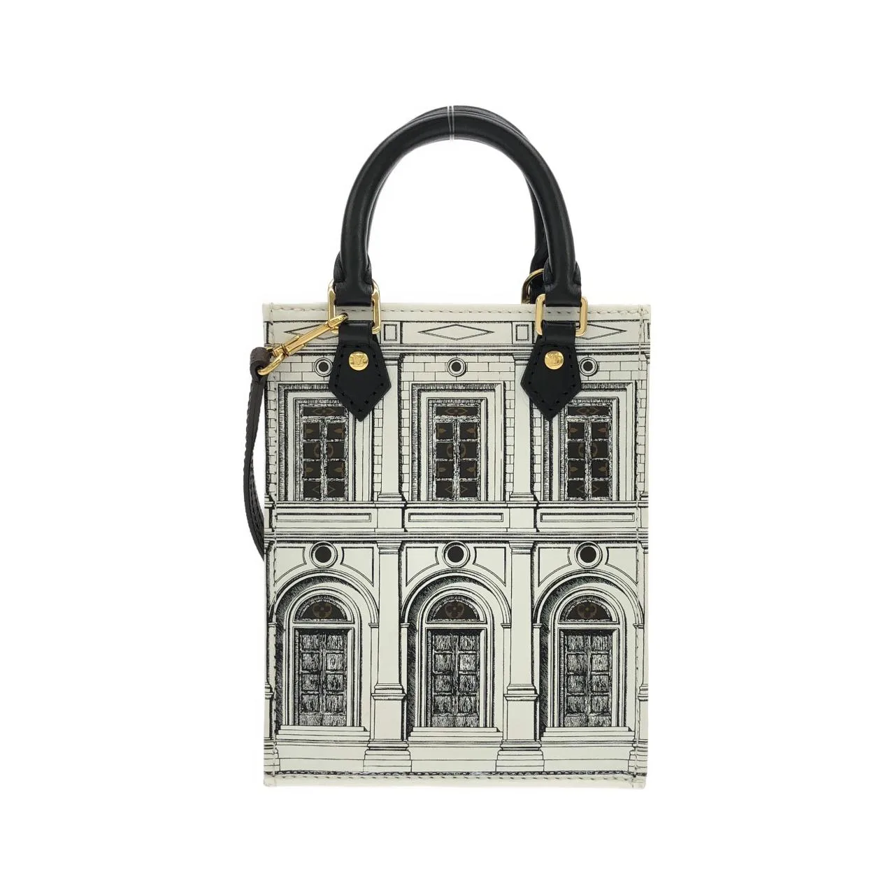 LOUIS VUITTON M80991 Handbag Monogram Black Monogram Rank A - Thumbnail 2