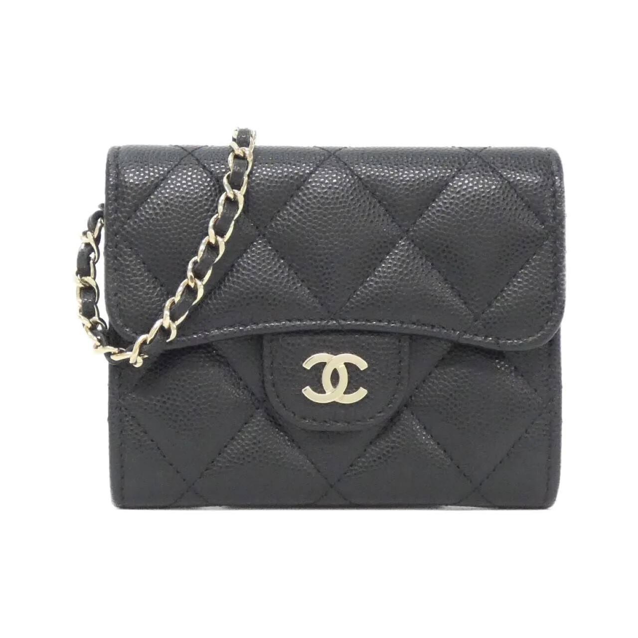CHANEL Timeless Classic AP0238 Card Case Grained Calfskin