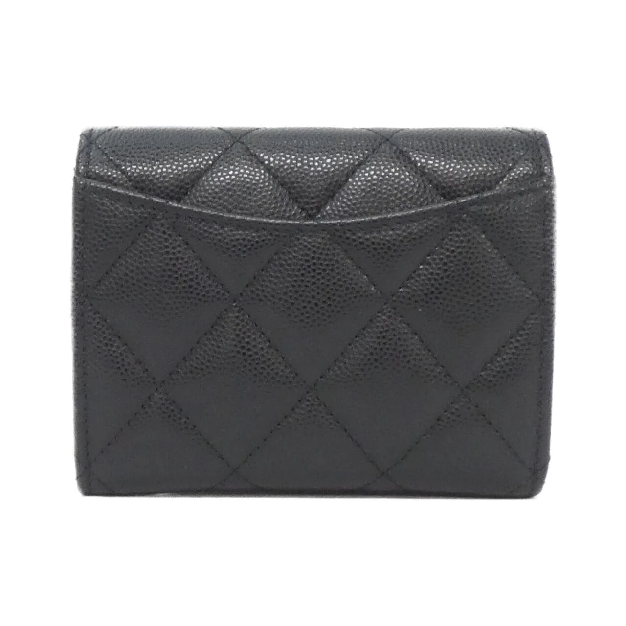 CHANEL Timeless Classic AP0238 Card Case Grained Calfskin Black Grained Calfskin Rank A - Thumbnail 2