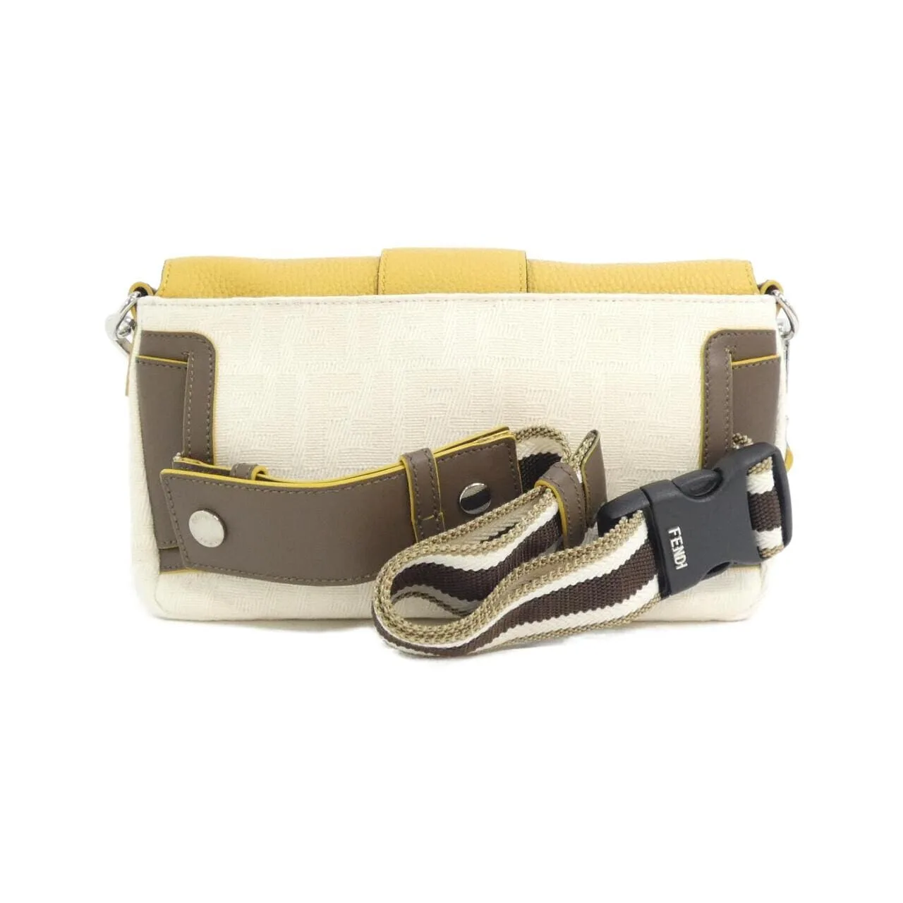 FENDI Baguette 7VA472 ABGD Belt Canvas 2