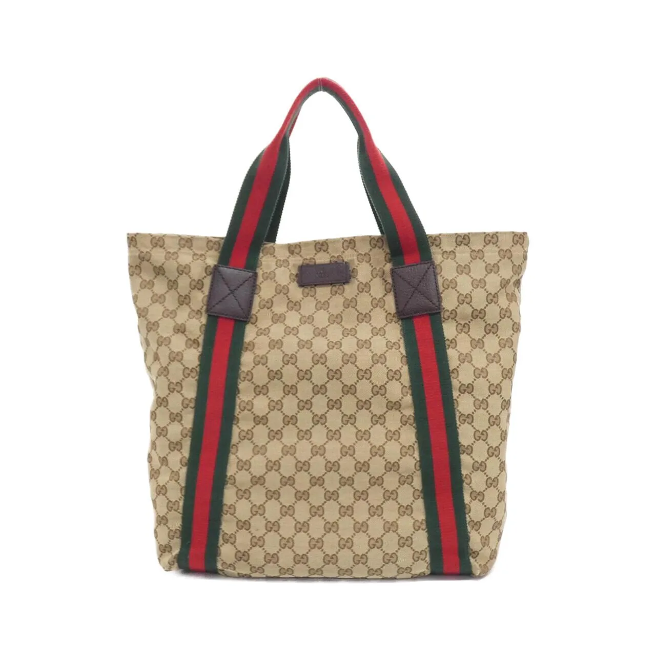 GUCCI 189669 F4FOR Handbag Canvas