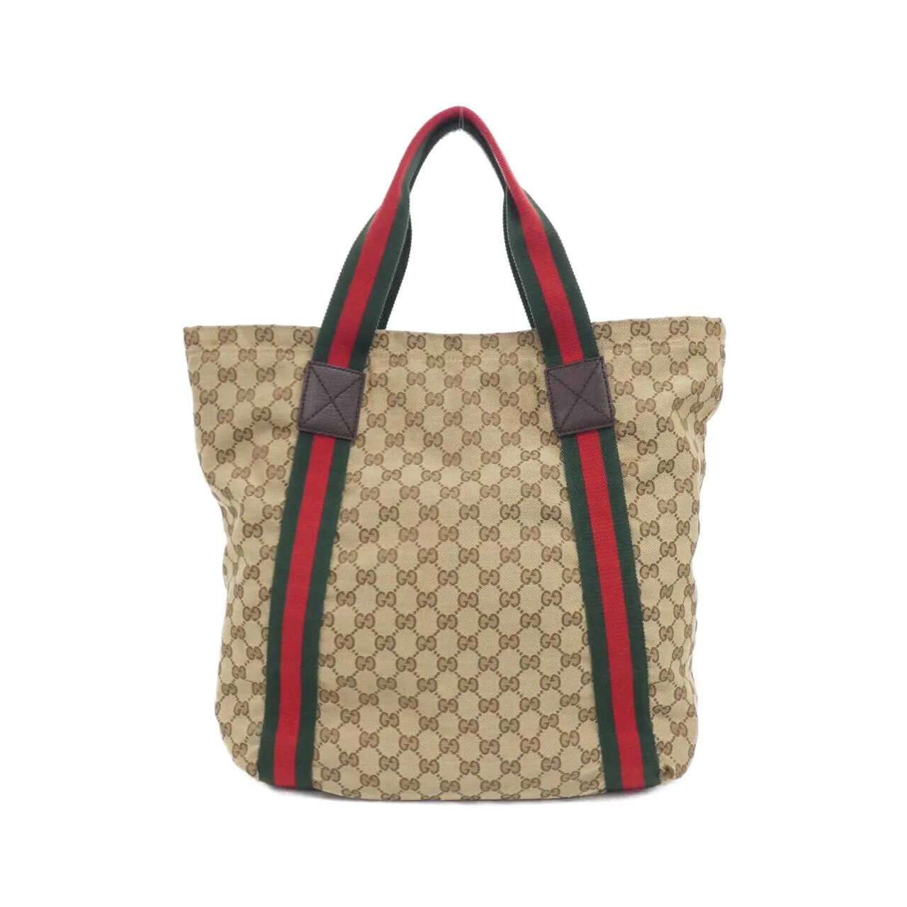 GUCCI 189669 F4FOR Handbag Canvas 2