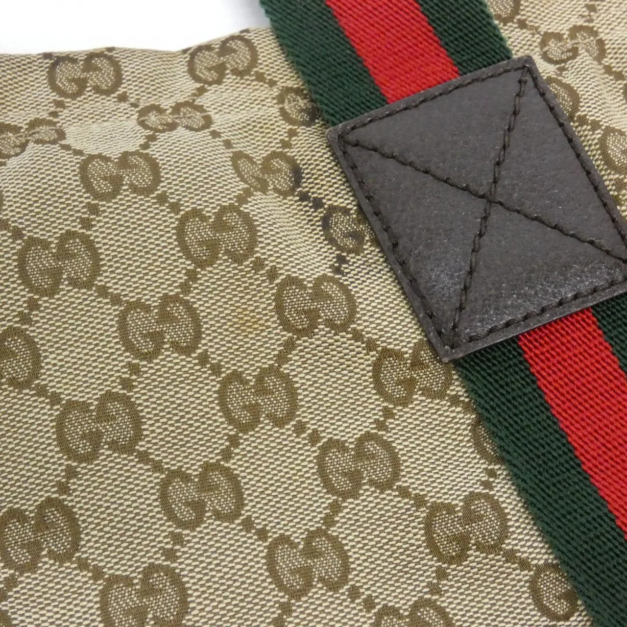 GUCCI 189669 F4FOR Handbag Canvas 4