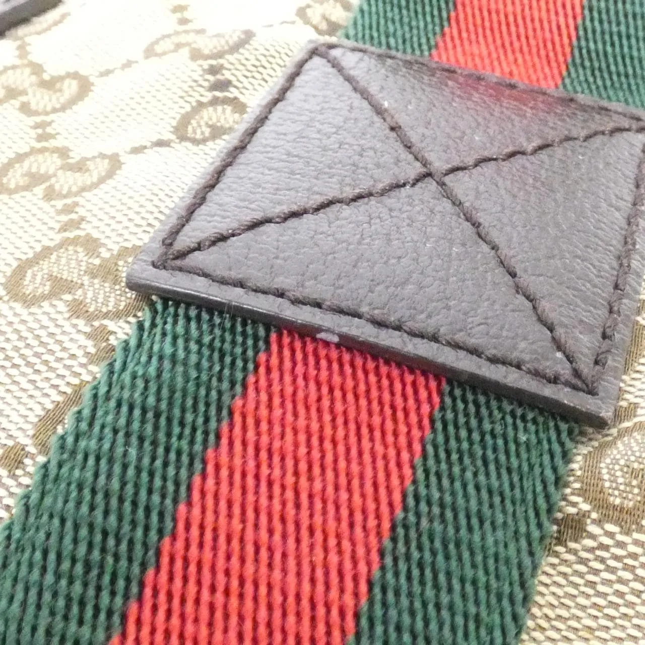 GUCCI 189669 F4FOR Handbag Canvas 5
