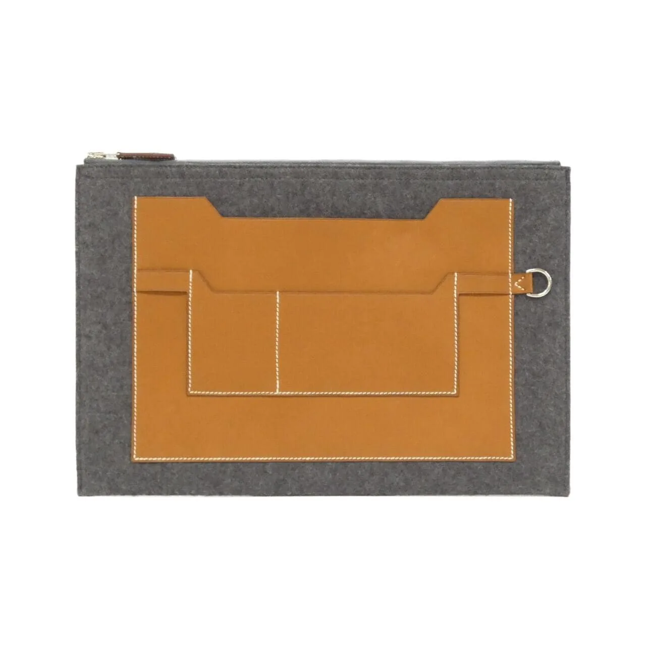 HERMES 070295CK Handbag Black