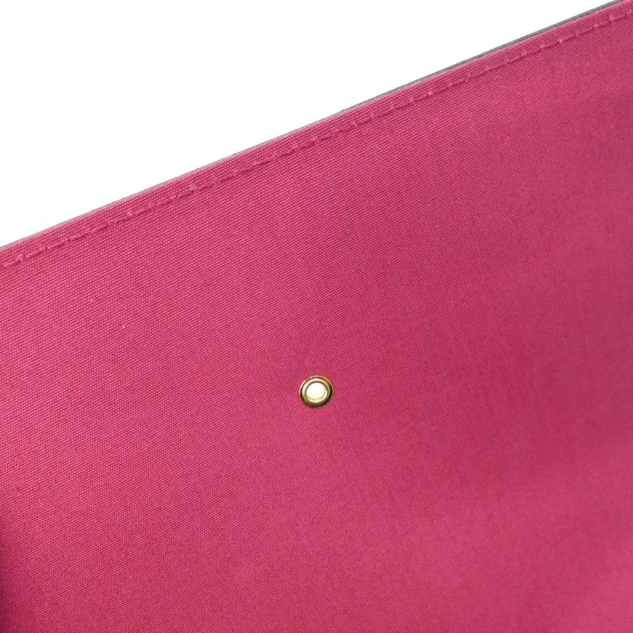 LOUIS VUITTON Pochette M94270 Handbag Vernis Black Vernis Rank A - Thumbnail 10