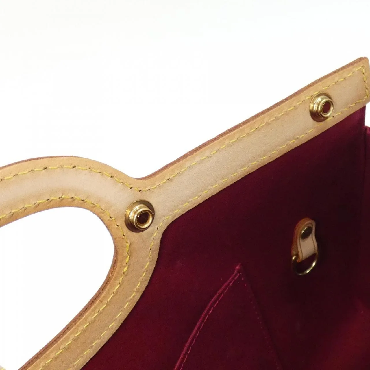 LOUIS VUITTON M91987 Handbag Vernis 黑色 Vernis 中古品A - 縮圖 9