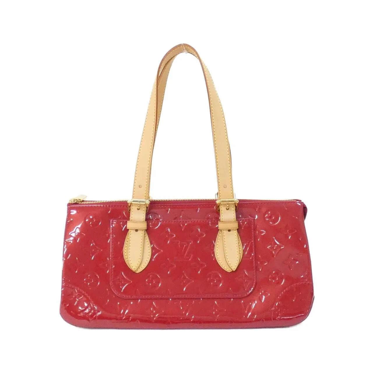 LOUIS VUITTON Avenue M93507 手提包 Vernis 漆皮 Black