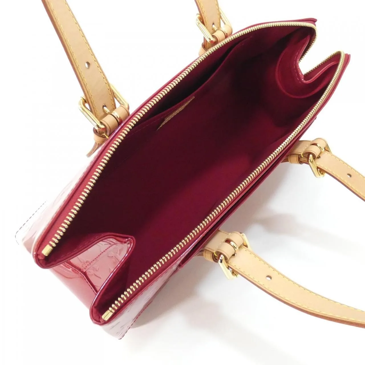 LOUIS VUITTON Avenue M93507 Handbag Vernis Black Vernis Rank A - Thumbnail 10