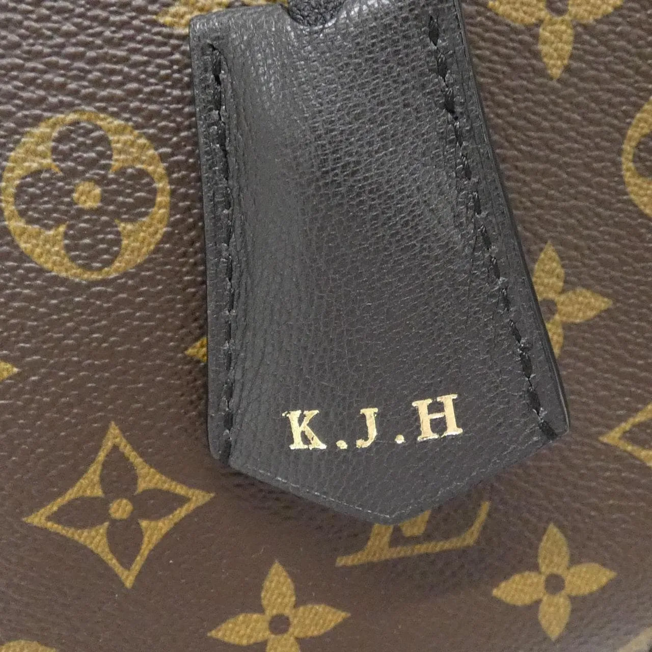 LOUIS VUITTON M40504 肩背包 Monogram 黑色 Monogram 中古品A - 縮圖 4