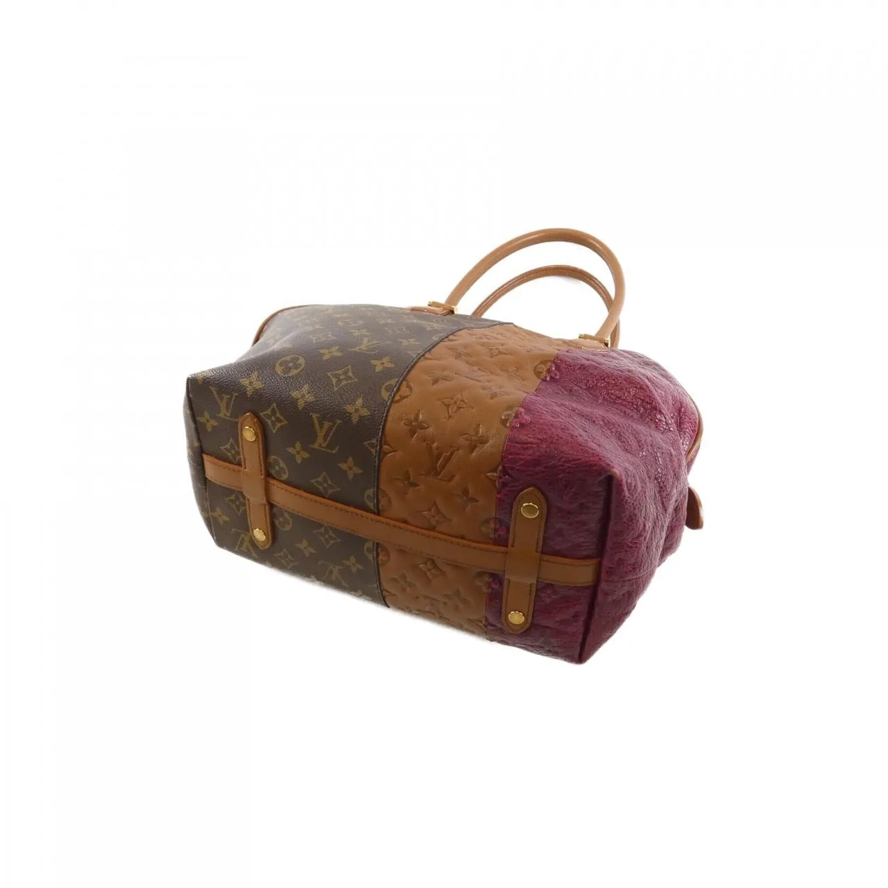 LOUIS VUITTON M40503 Shoulder Monogram Bordeaux Monogram Rank B - Thumbnail 3