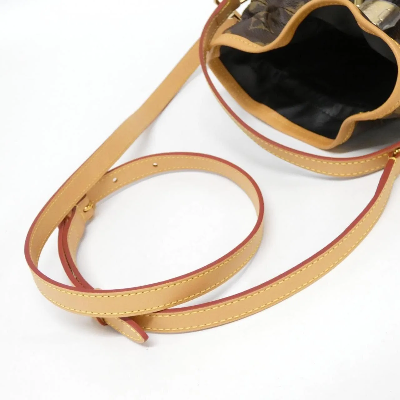 LOUIS VUITTON M43509 手提包 Monogram 黑色 Monogram 中古品A - 縮圖 4