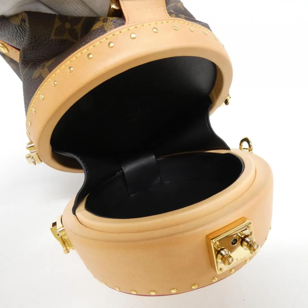LOUIS VUITTON M43509 手提包 Monogram 黑色 Monogram 中古品A - 縮圖 7