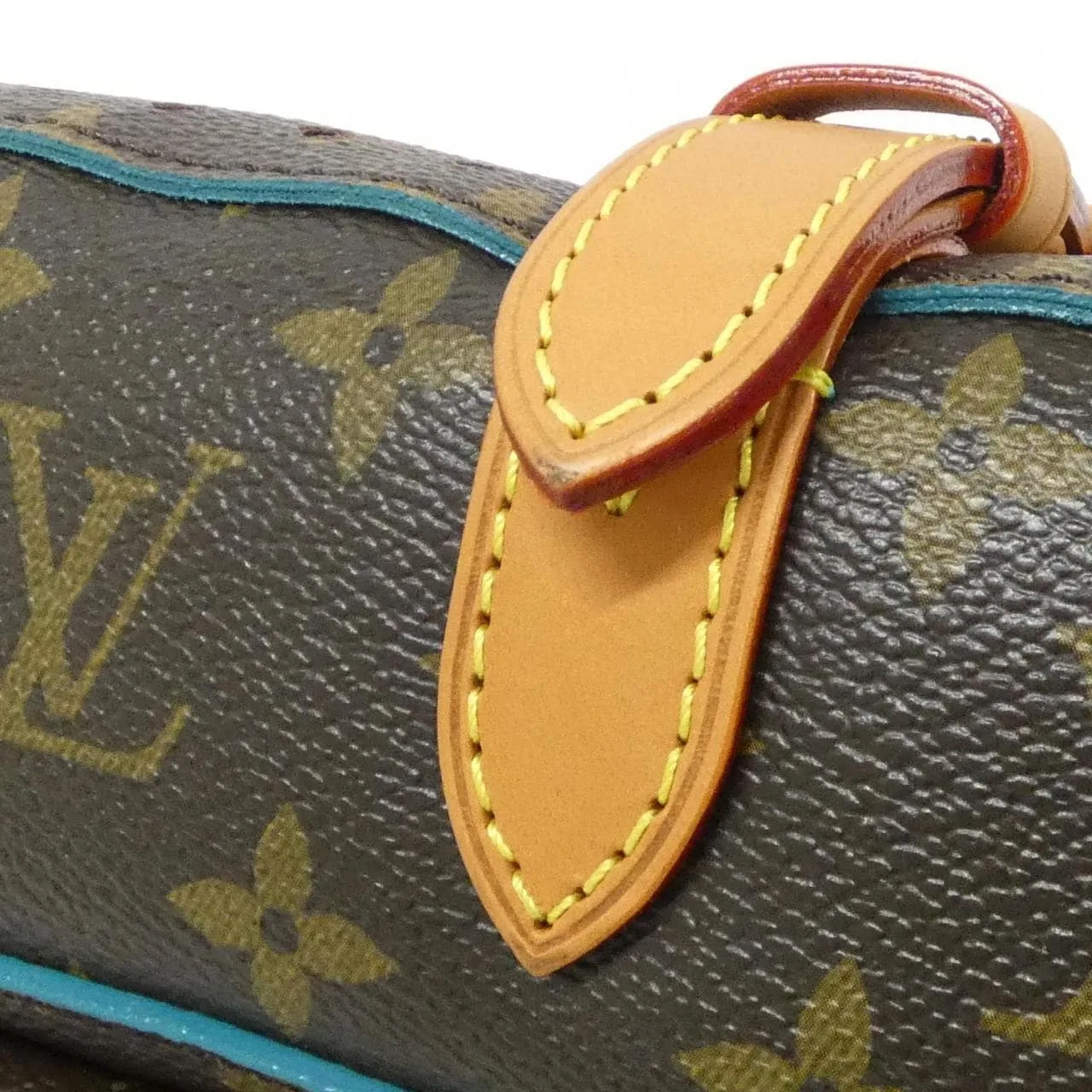 LOUIS VUITTON Saumur M93998 肩背包 Monogram 黑色 Monogram 中古品A - 縮圖 3