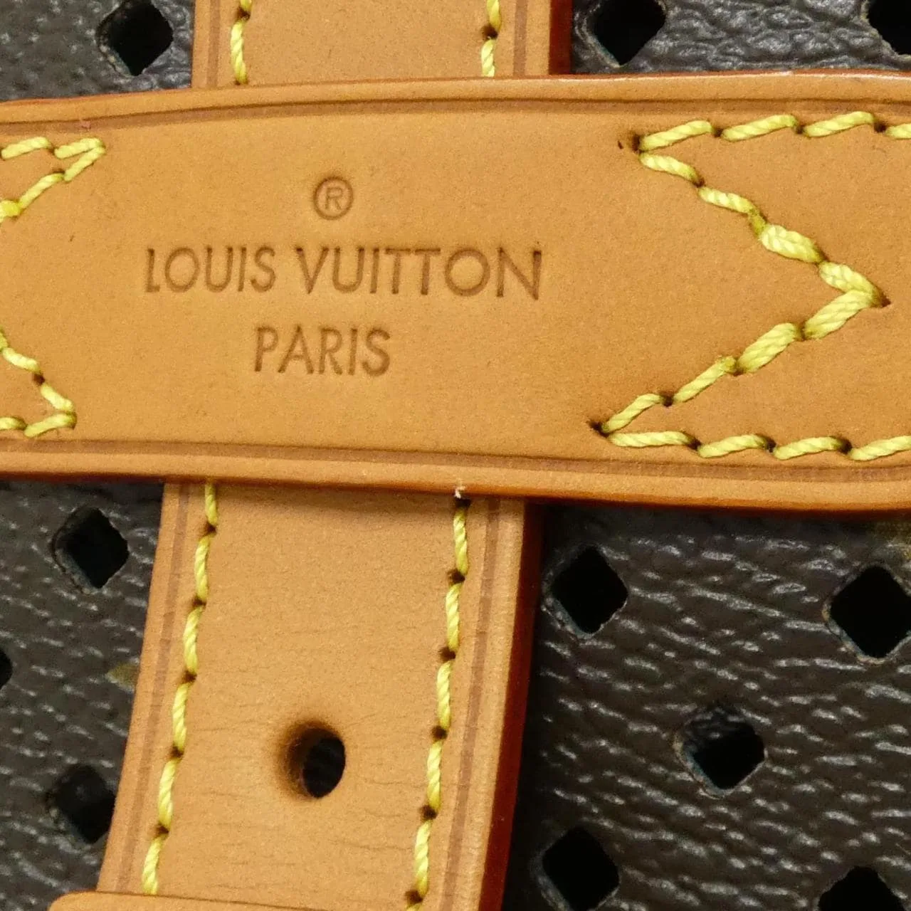 LOUIS VUITTON Saumur M93998 肩背包 Monogram 黑色 Monogram 中古品A - 縮圖 4
