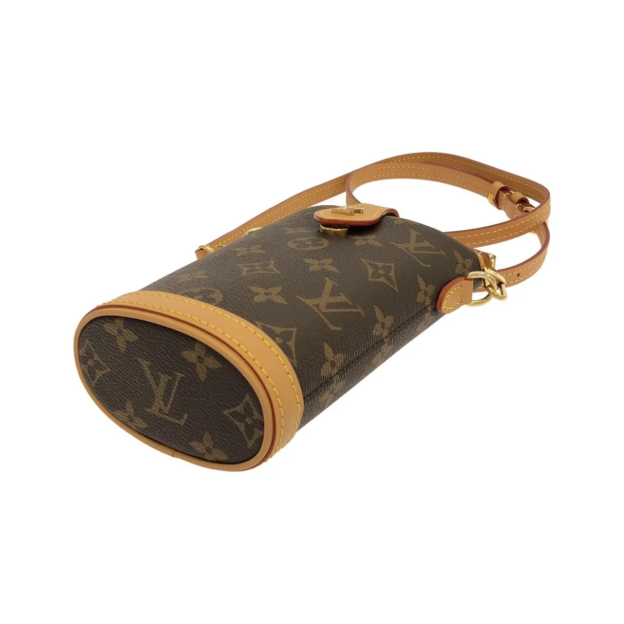 LOUIS VUITTON M80874 小袋 Monogram 黑色 Monogram 中古品A - 縮圖 3