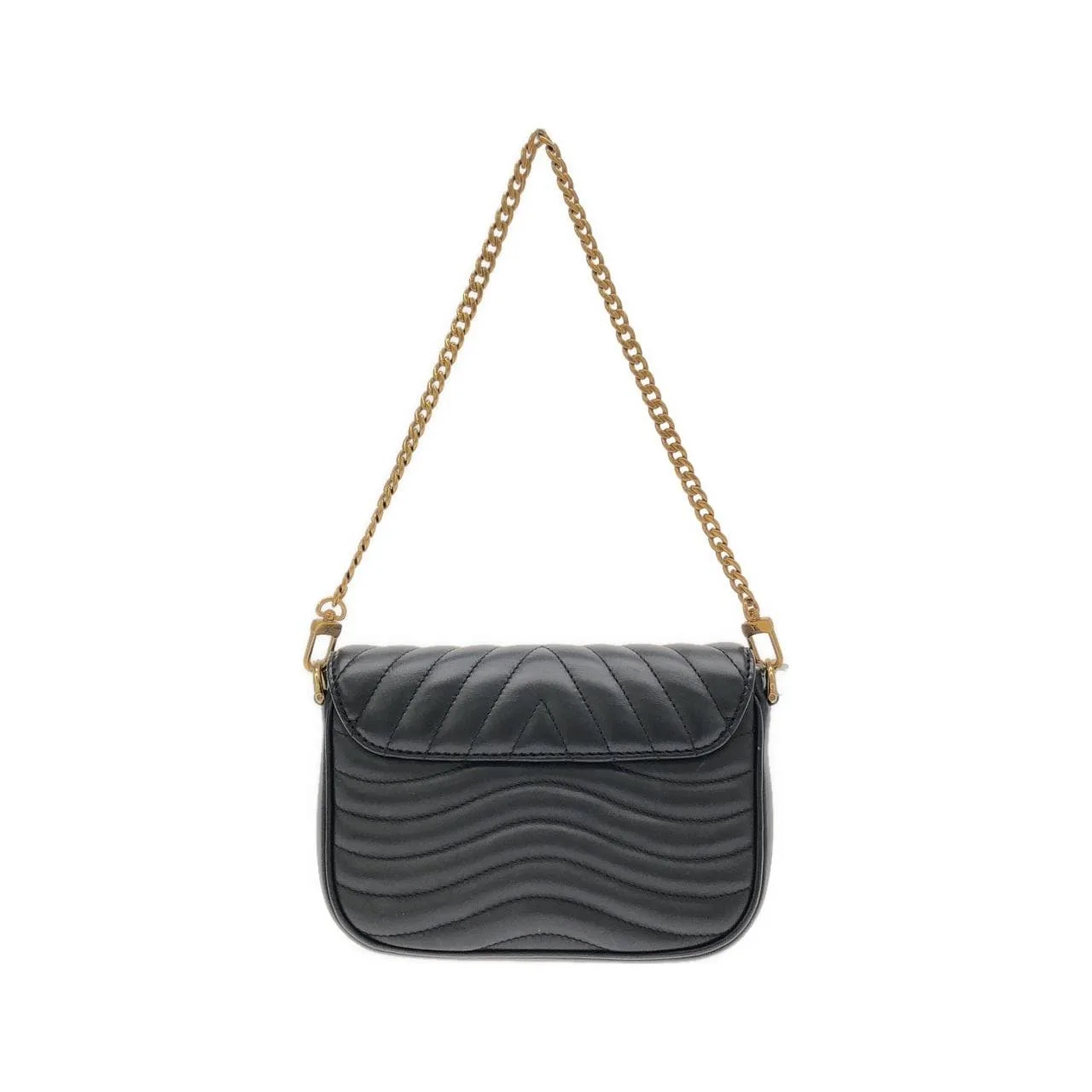 LOUIS VUITTON Pochette M56461 Shoulder Black Rank A - Thumbnail 2
