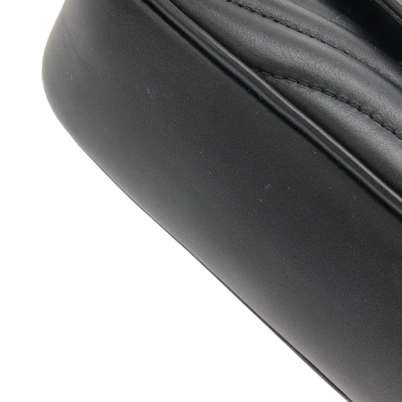LOUIS VUITTON Pochette M56461 Shoulder Black Rank A - Thumbnail 6