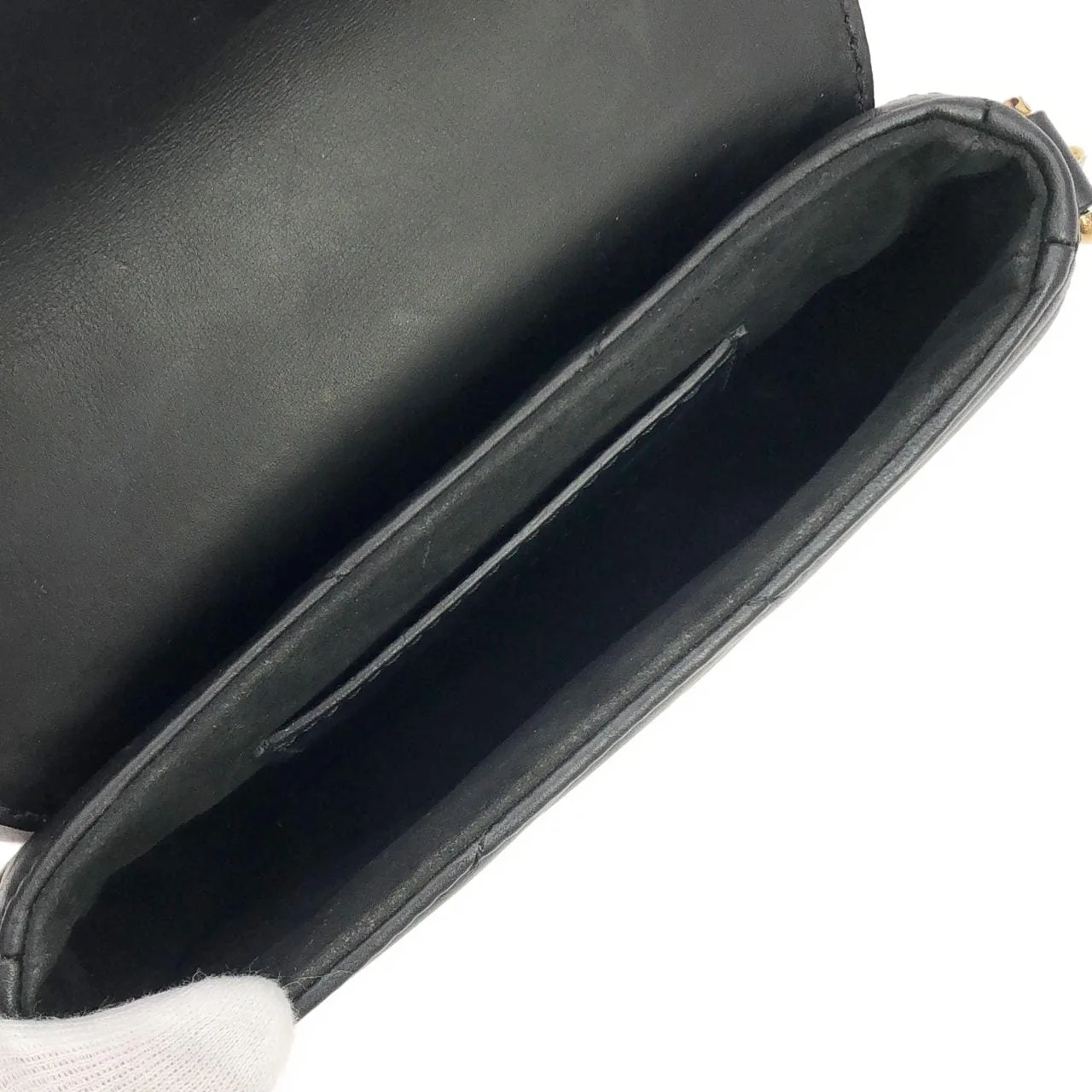 LOUIS VUITTON Pochette M56461 Shoulder Black Rank A - Thumbnail 8