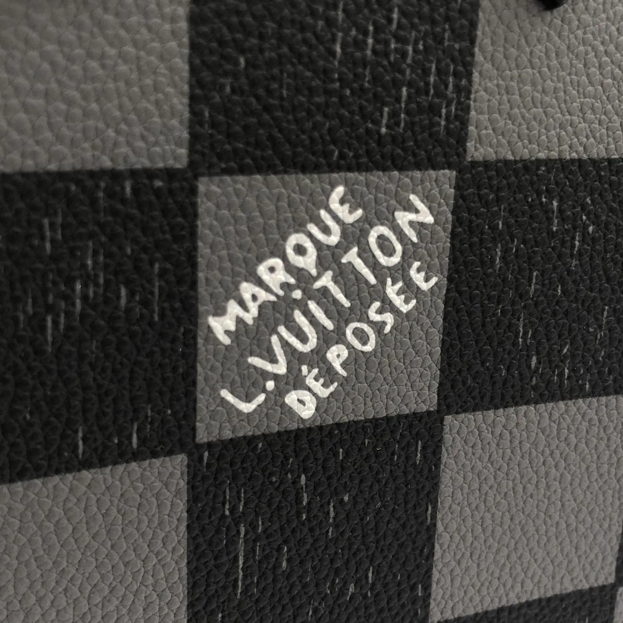 LOUIS VUITTON N60479 手提包 Damier 黑色 Damier 中古品A - 縮圖 6