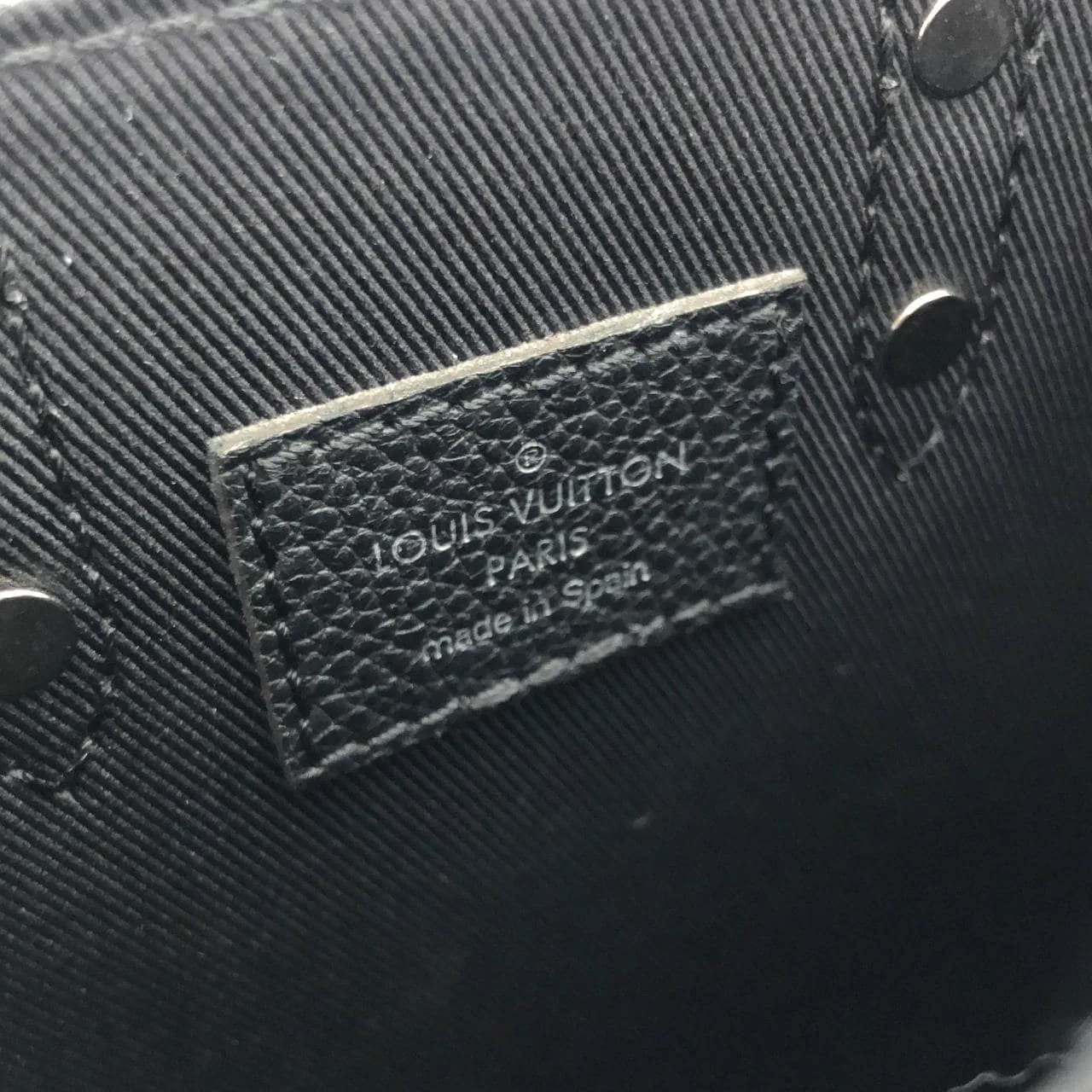 LOUIS VUITTON N60479 手提包 Damier 黑色 Damier 中古品A - 縮圖 9