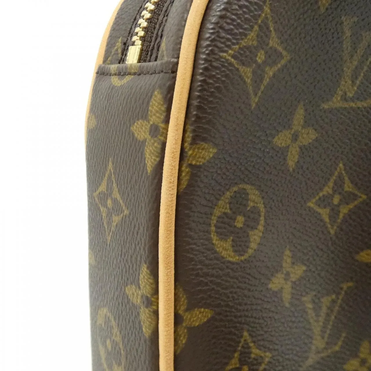 LOUIS VUITTON Pochette M51870 Shoulder Monogram 黑色 Monogram 中古品A - 縮圖 4