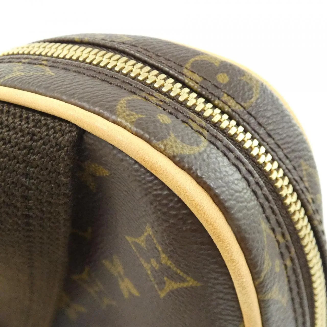 LOUIS VUITTON Pochette M51870 Shoulder Monogram 黑色 Monogram 中古品A - 縮圖 5