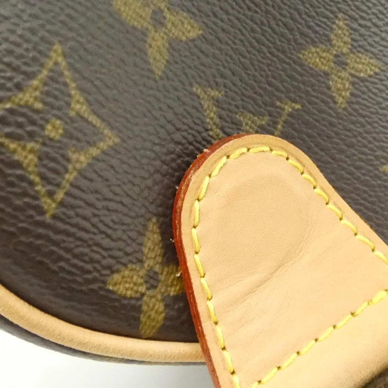 LOUIS VUITTON Pochette M51870 Shoulder Monogram 黑色 Monogram 中古品A - 縮圖 7