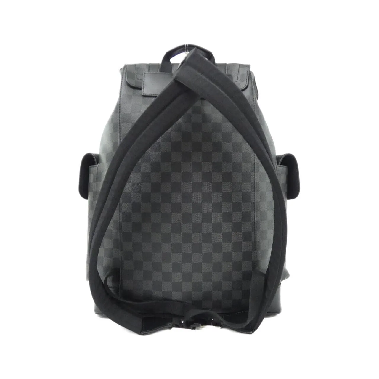 LOUIS VUITTON Christopher N41379 背包 Damier 黑色 Damier 中古品A - 縮圖 2