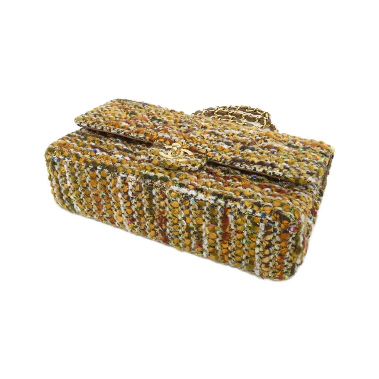 CHANEL Matelasse 1112 Shoulder Tweed