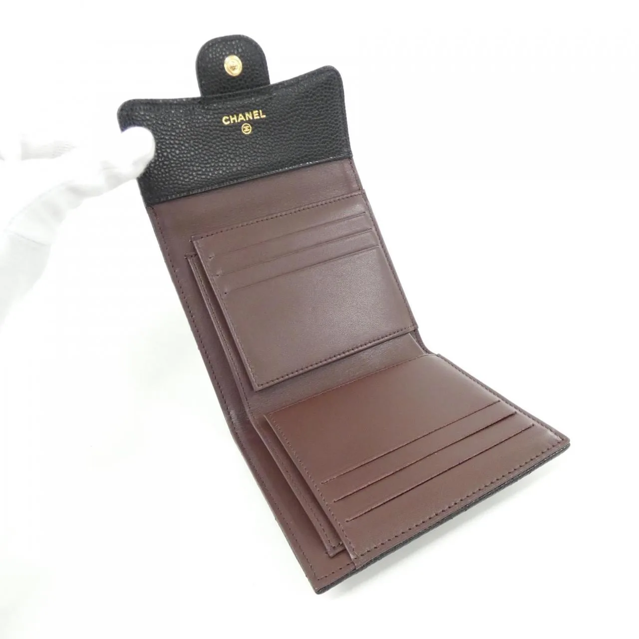 CHANEL Timeless Classic AP0231 Wallet Grained Calfskin Black Grained Calfskin Unused - Thumbnail 4