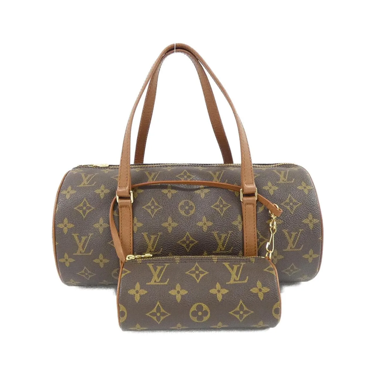 LOUIS VUITTON Papillon M51365 Handbag Monogram Black