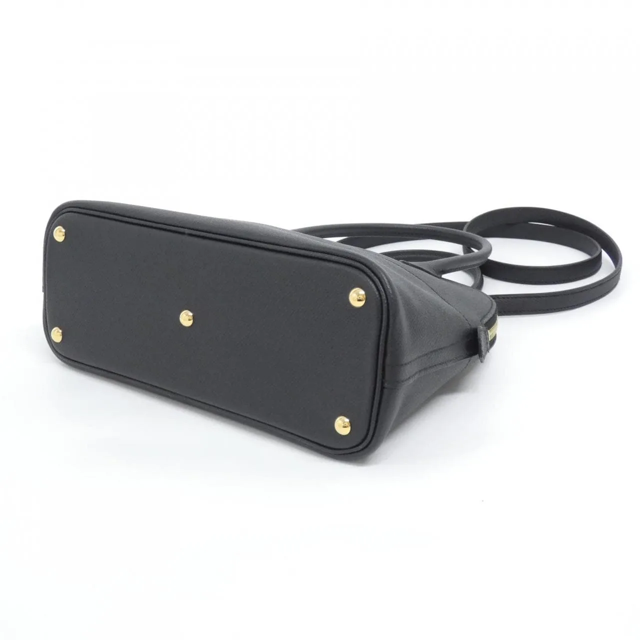 HERMES Bolide 049431CC Handbag Epsom Black Epsom Leather Rank A - Thumbnail 3