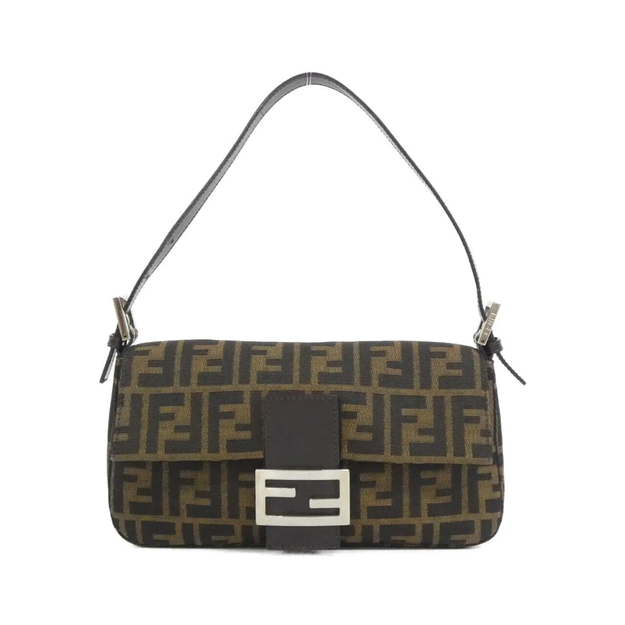 FENDI Baguette 26424 Shoulder Canvas