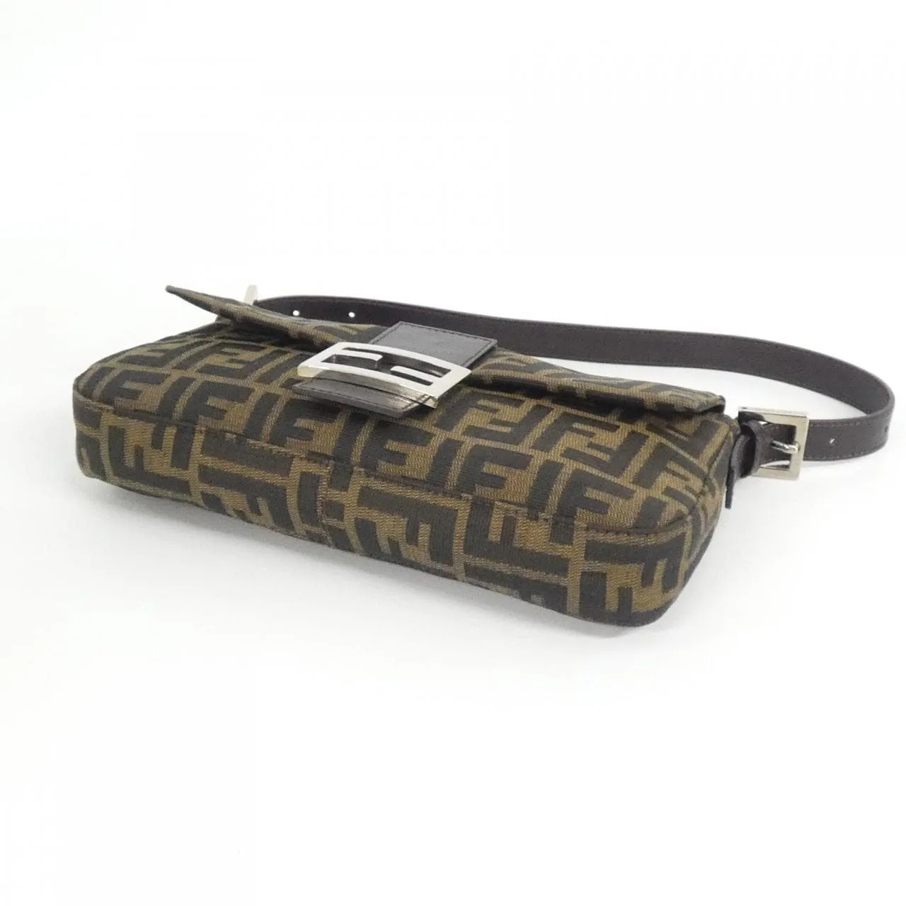 FENDI Baguette 26424 Shoulder Canvas 3