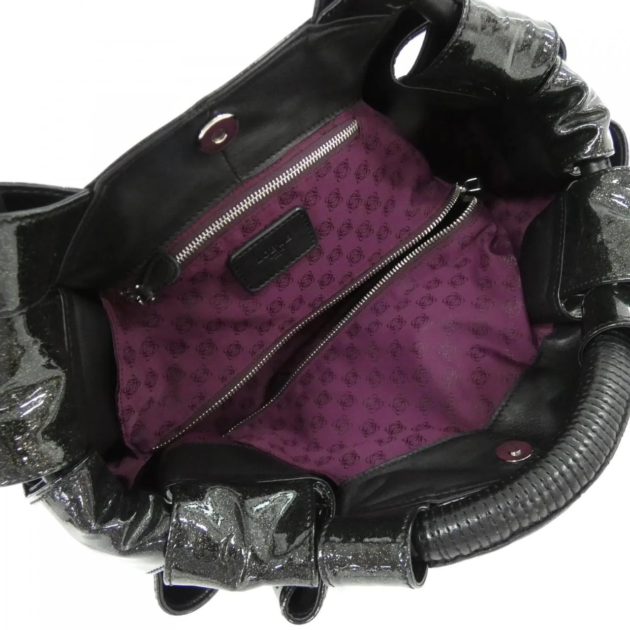 LOEWE 315 70 B52 Handbag Patent Leather Black Patent Leather Rank A - Thumbnail 7
