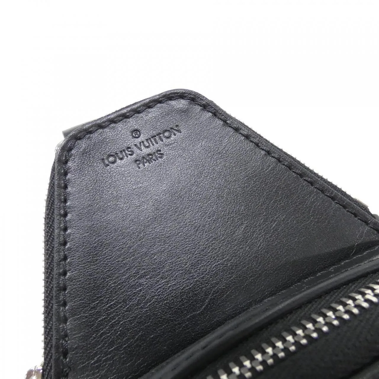 LOUIS VUITTON Avenue M47137 Shoulder Monogram 黑色 Monogram 中古品A - 縮圖 4