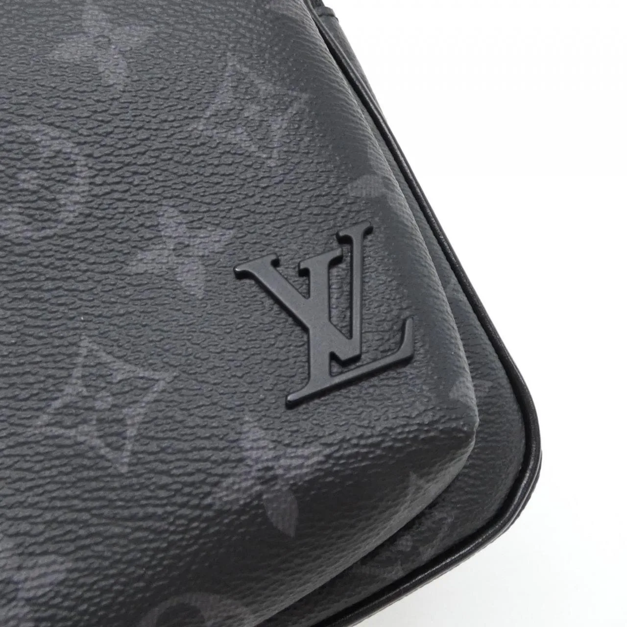 LOUIS VUITTON Avenue M47137 Shoulder Monogram 黑色 Monogram 中古品A - 縮圖 5