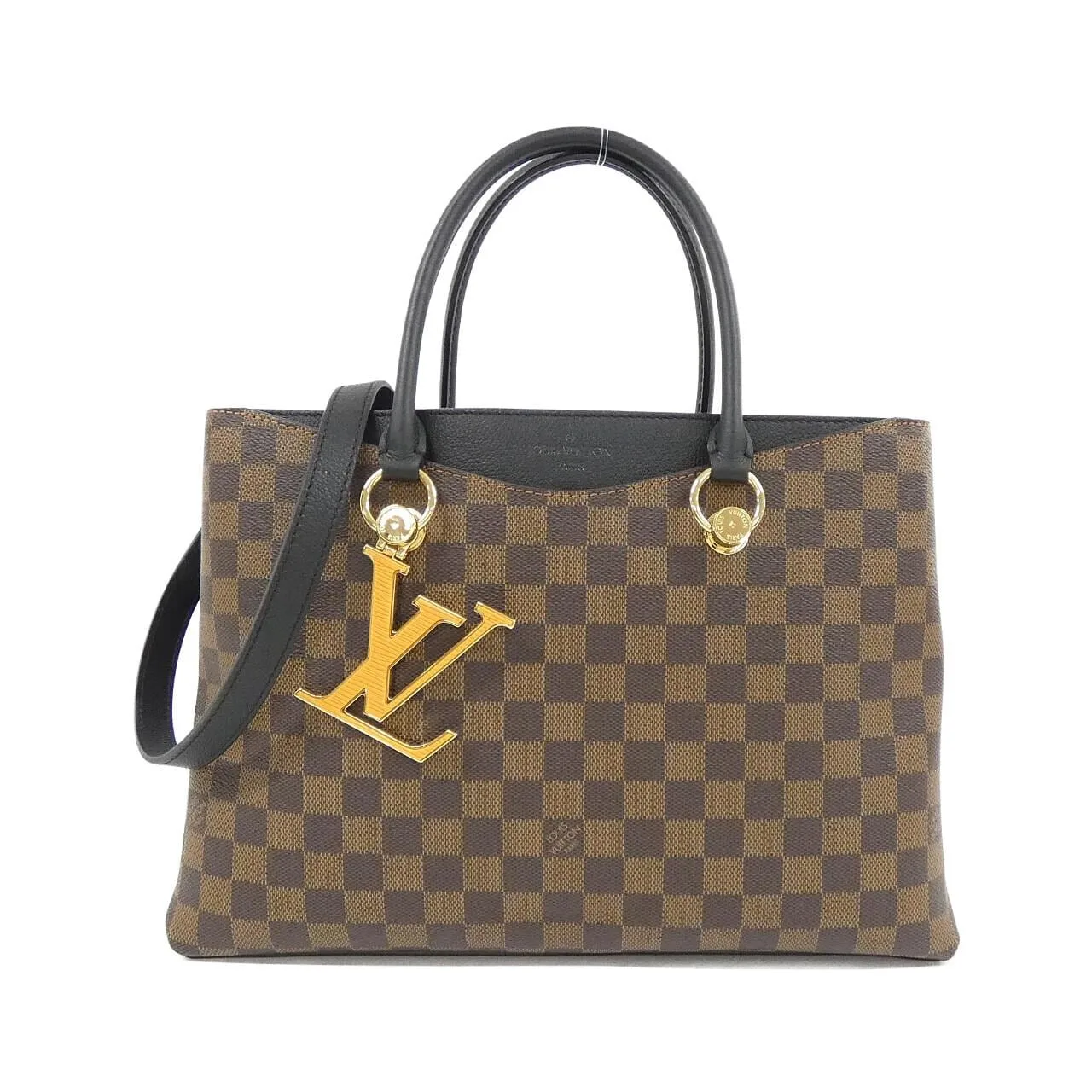 LOUIS VUITTON N40050 手提包 Damier Black