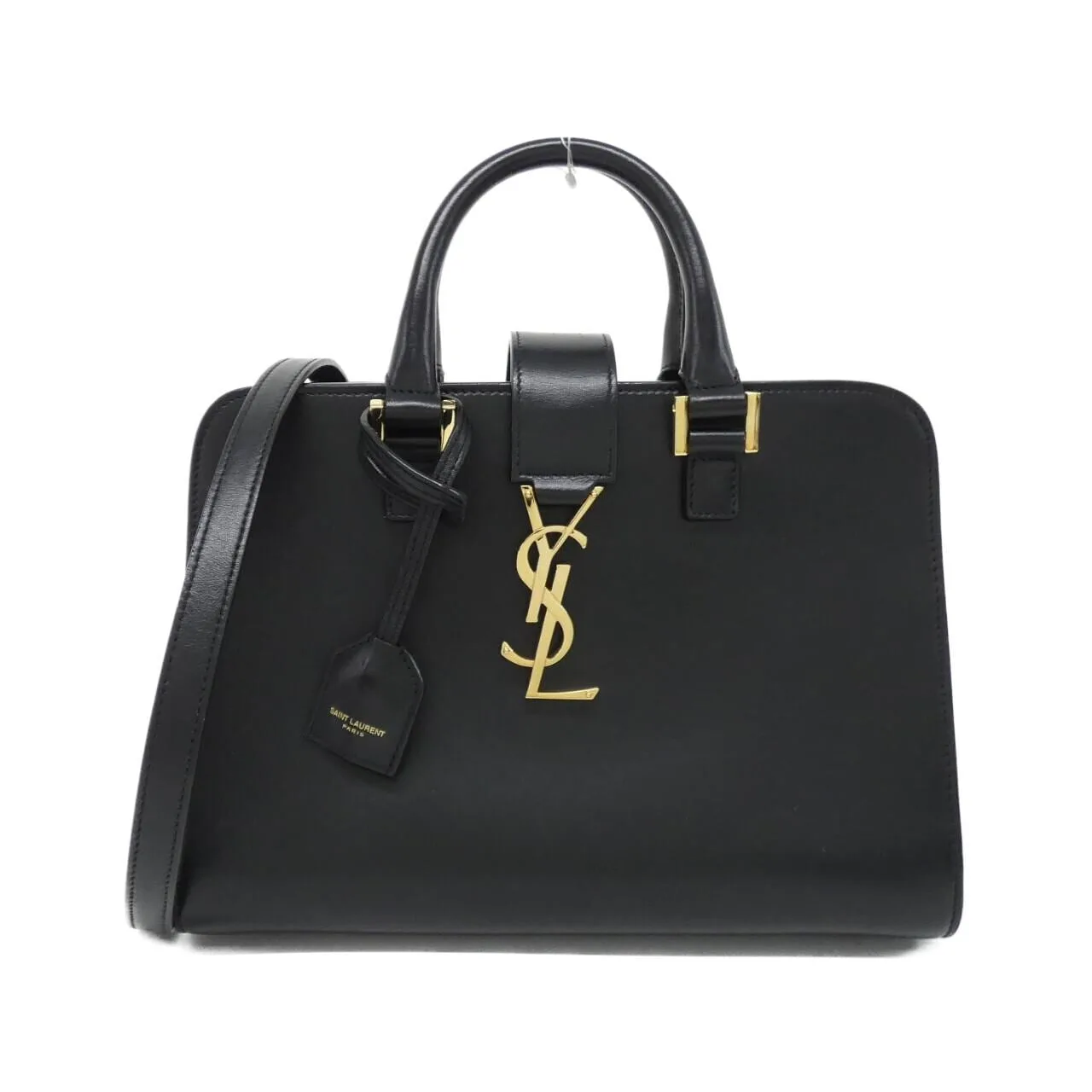 SAINT LAURENT Cabas 568853 DV70O Handbag Monogram Black