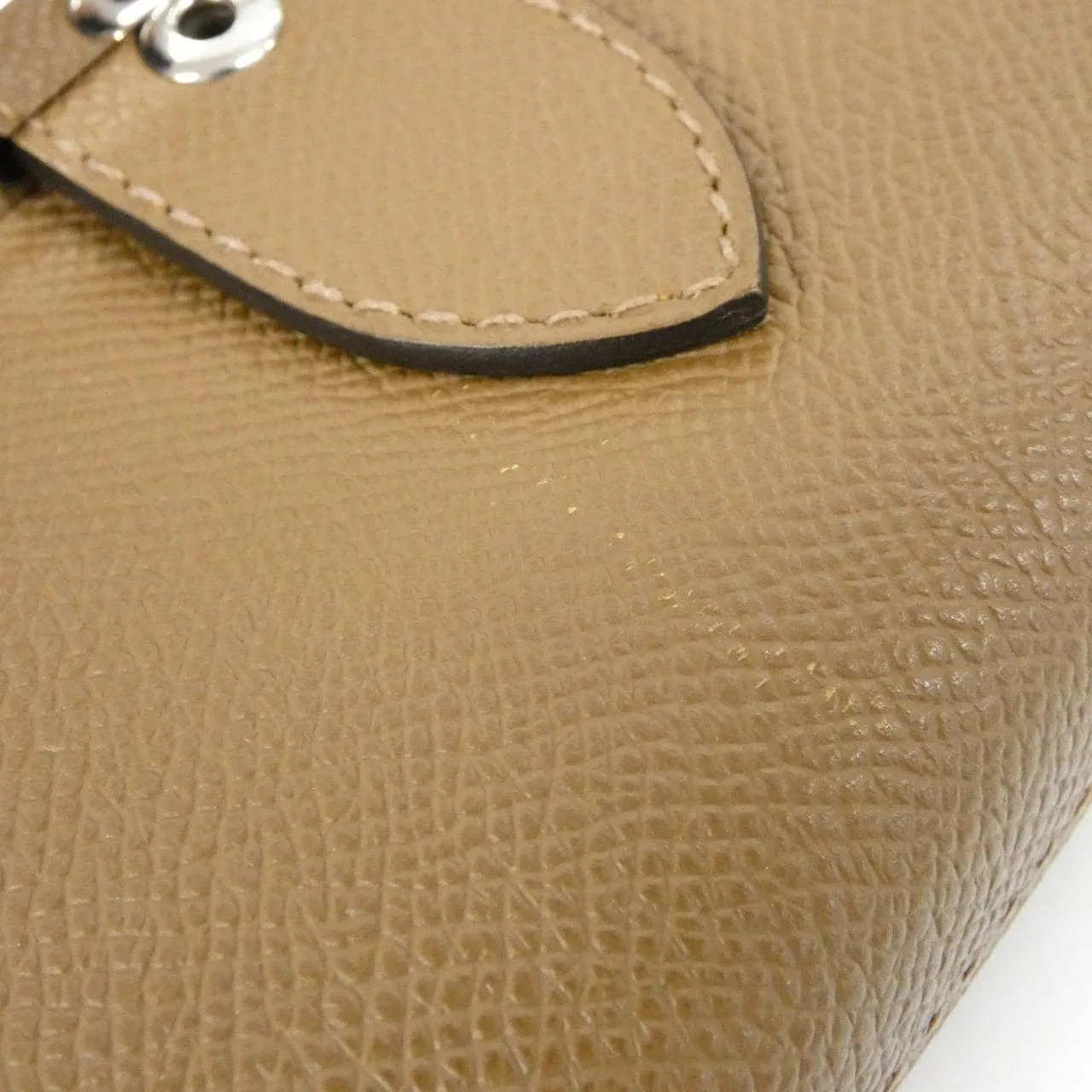 HERMES 085470CK 肩背包 Epsom 黑色 Epsom 皮 中古品A - 縮圖 4
