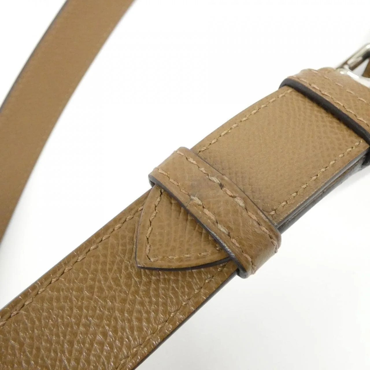 HERMES 085470CK 肩背包 Epsom 黑色 Epsom 皮 中古品A - 縮圖 9