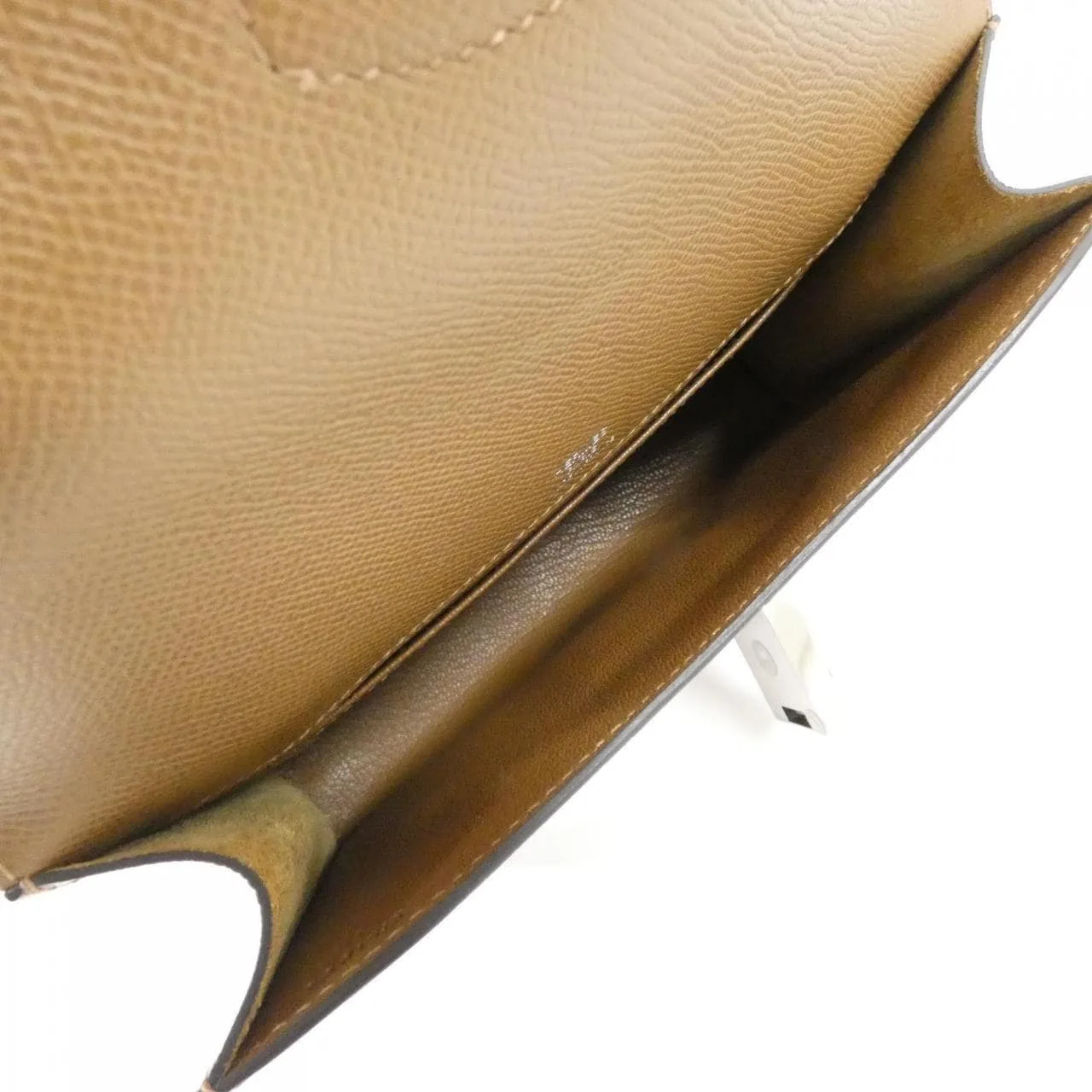 HERMES 085470CK 肩背包 Epsom 黑色 Epsom 皮 中古品A - 縮圖 10