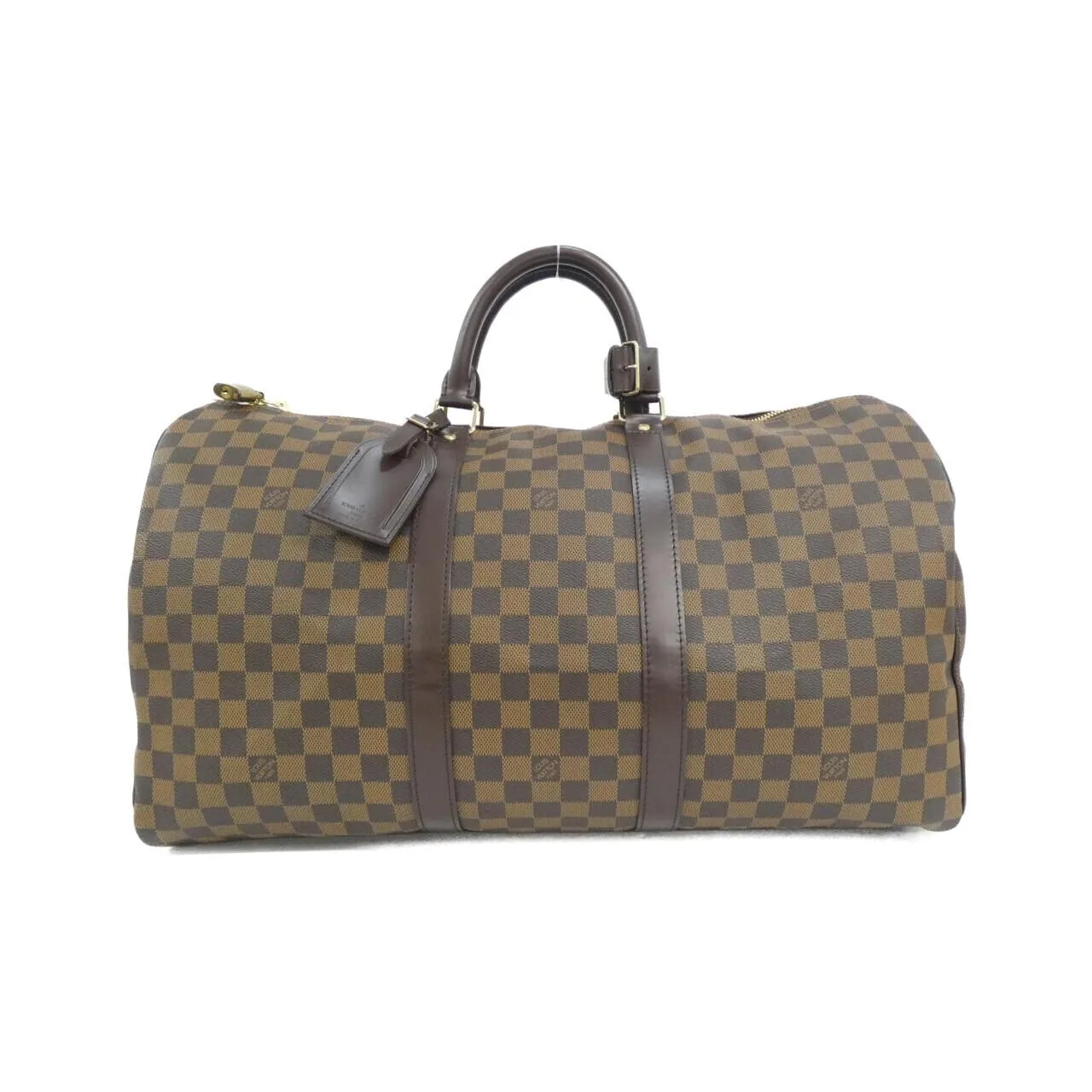 LOUIS VUITTON Keepall N41427 Boston Damier Black