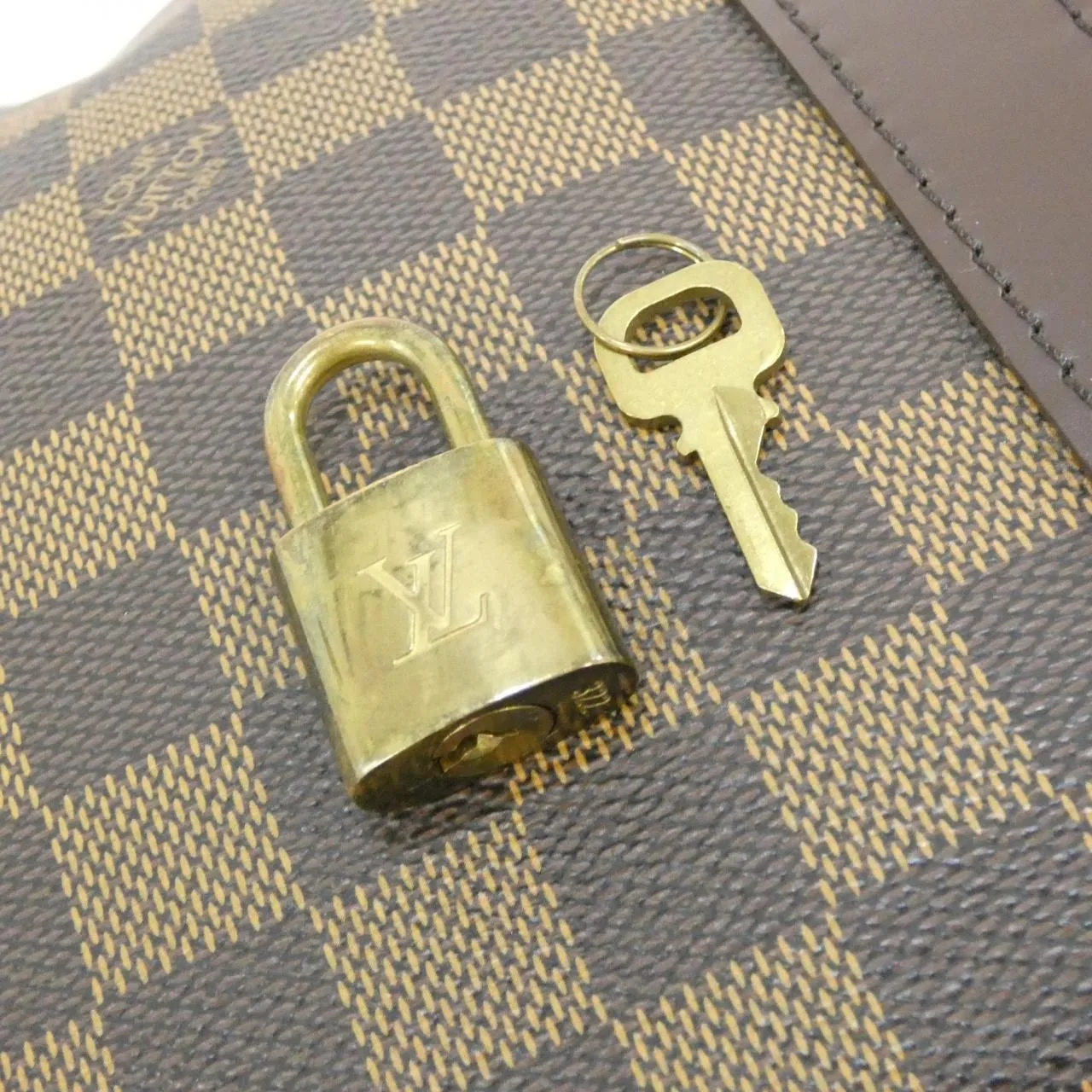 LOUIS VUITTON Keepall N41427 Boston Damier Black Damier Rank A - Thumbnail 3